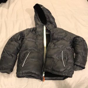Crewcuts Gray puffer jacket